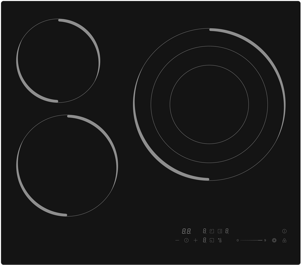 Электрическая варочная панель Exiteq EXH-516CB - фото