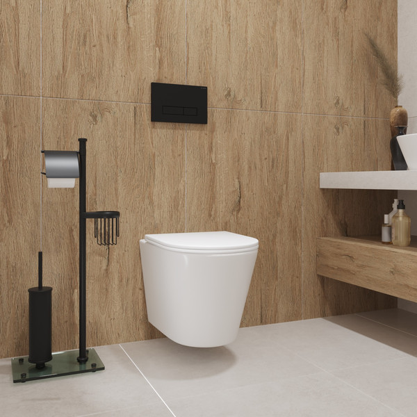 Унитаз подвесной Lauter Longer 2110822 + Breez 21GN7072BM