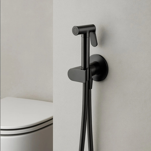 Унитаз подвесной Lauter Longer 2110822 (черный) + Breez 21GN7072BM