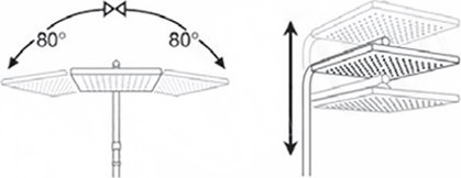 Душевая система со смесителем Teska Estella Mix DK1032