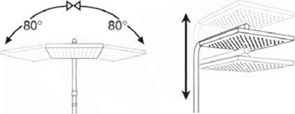 Душевая система со смесителем Teska Perla Mix DK1020