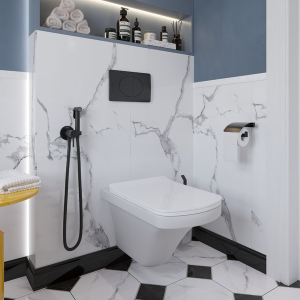 Гигиенический душ со смесителем Teska Pulito BTK6804