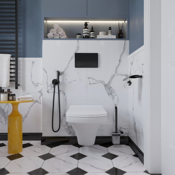 Гигиенический душ со смесителем Teska Pulito BTK6804