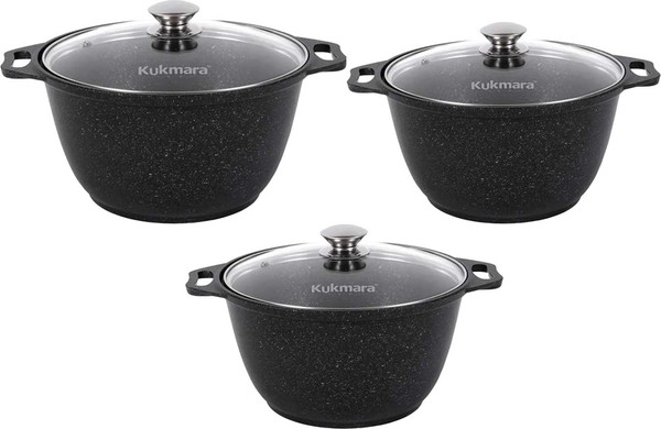 Набор кастрюль Kukmara кмт234на