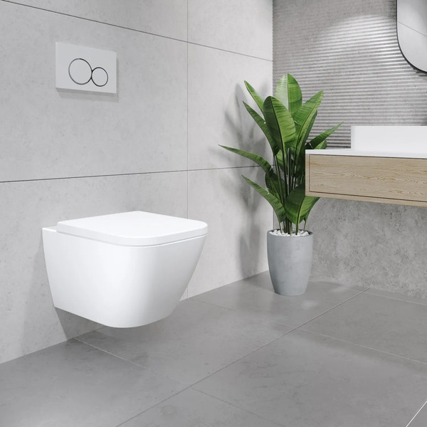 Унитаз подвесной Lauter Nuremberg 21811 + Breez 21GN7072BM