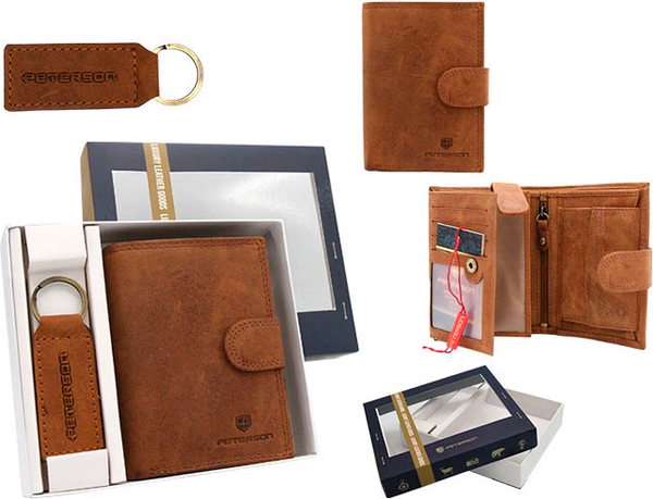 Портмоне Peterson PTN SET-M-1542L-CHM