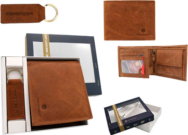 Портмоне Peterson PTN SET-M-N994L-CHM