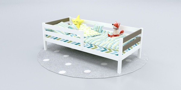 Кровать-тахта детская Савушка Савушка-03 80x160