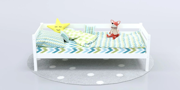 Кровать-тахта детская Савушка Савушка-02 80x160