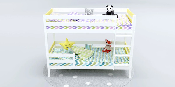 Двухъярусная кровать детская Савушка Савушка-01 90x200