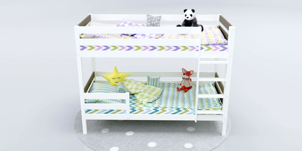 Двухъярусная кровать детская Савушка Савушка-01 90x200