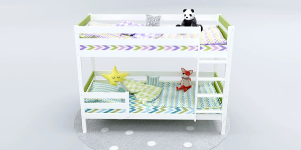 Двухъярусная кровать детская Савушка Савушка-01 90x200