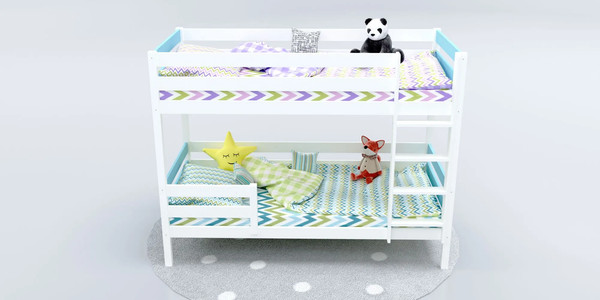 Двухъярусная кровать детская Савушка Савушка-01 90x200