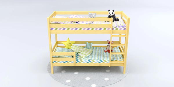 Двухъярусная кровать детская Савушка Савушка-01 90x180