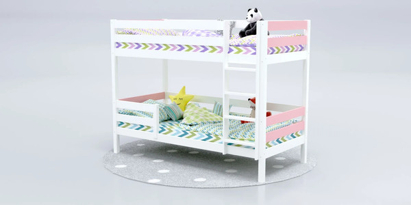 Двухъярусная кровать детская Савушка Савушка-01 80x160