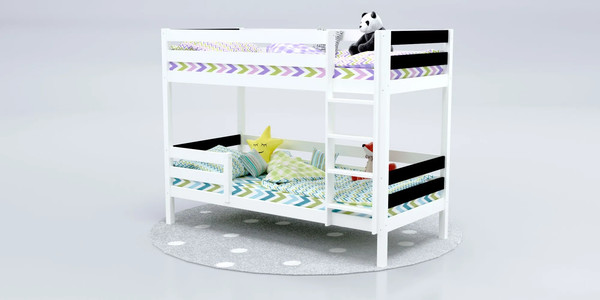 Двухъярусная кровать детская Савушка Савушка-01 80x160