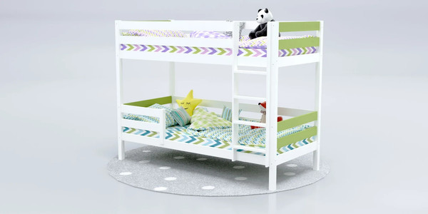 Двухъярусная кровать детская Савушка Савушка-01 80x160