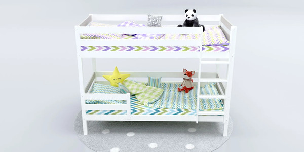 Двухъярусная кровать детская Савушка Савушка-01 80x160