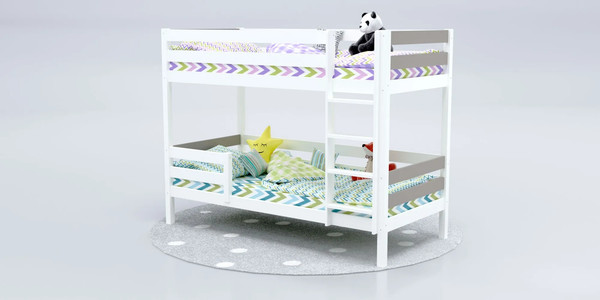 Двухъярусная кровать детская Савушка Савушка-01 80x160