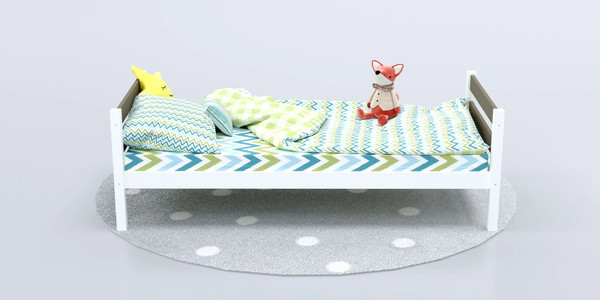 Односпальная кровать детская Савушка Савушка-01 90x200