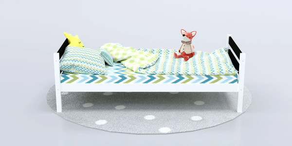 Односпальная кровать детская Савушка Савушка-01 90x200