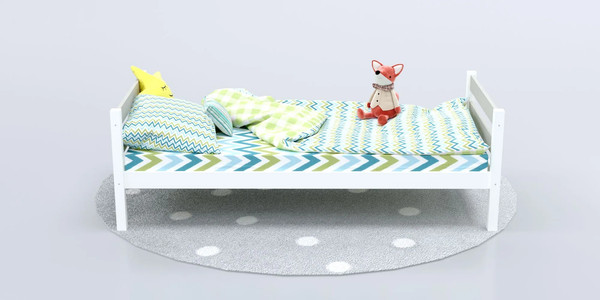 Односпальная кровать детская Савушка Савушка-01 90x200