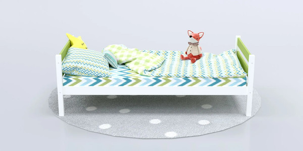 Односпальная кровать детская Савушка Савушка-01 90x200