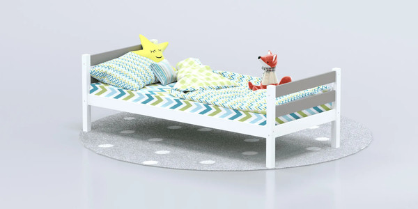 Односпальная кровать детская Савушка Савушка-01 90x200