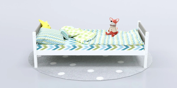 Односпальная кровать детская Савушка Савушка-01 90x200