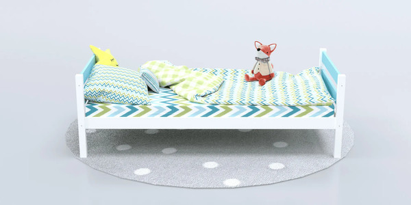 Односпальная кровать детская Савушка Савушка-01 90x200