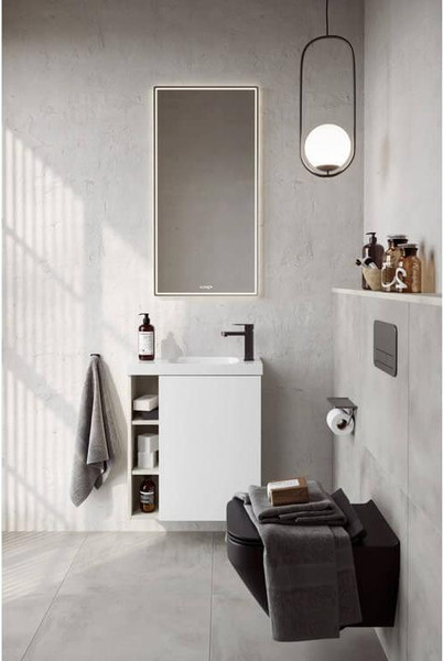 Тумба под умывальник Aqwella Alba ALB0106RLS + ALB0706WM - фото