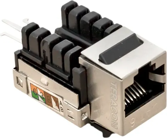Разъем для розетки EKF Teracom Pro TRP-KSTN-SOCK-90D-6FTP - фото