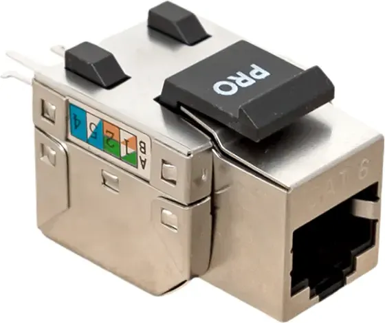 Разъем для розетки EKF Teracom Pro TRP-KSTN-SOCK-90D-6FTP