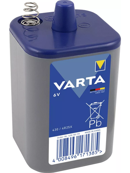 Батарейка Varta 4R25 Carbon 6V / 430 101 111 - фото