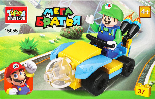 Конструктор Город мастеров Марио / 15055-ZH - фото