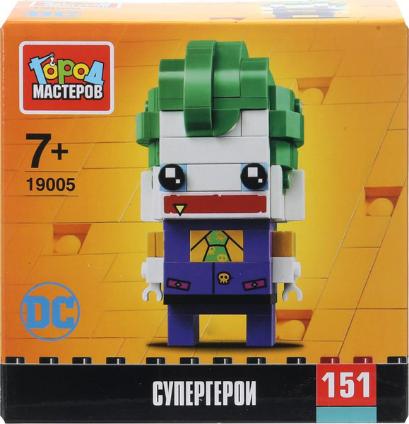 Конструктор Город мастеров Супергерои / 19005-ZH - фото