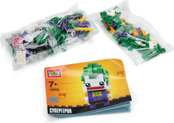 Конструктор Город мастеров Супергерои / 19005-ZH