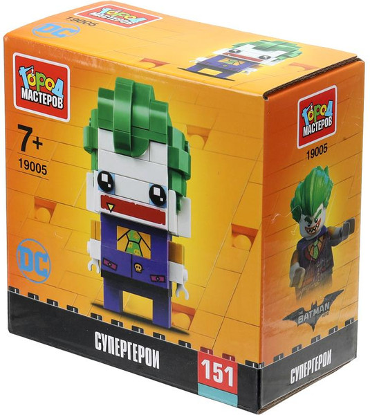 Конструктор Город мастеров Супергерои / 19005-ZH