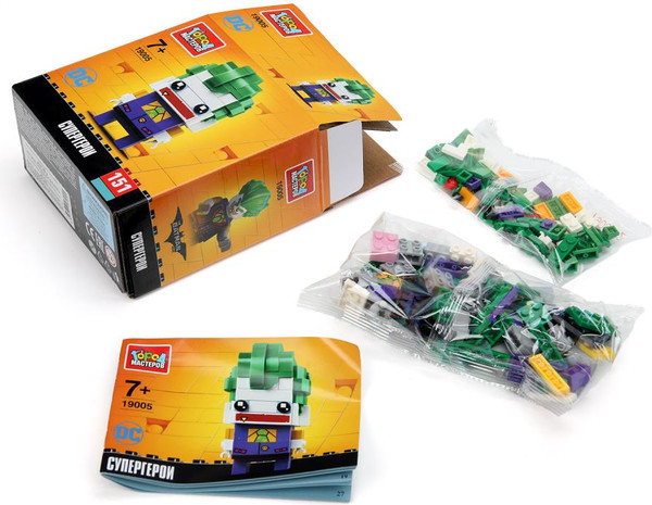 Конструктор Город мастеров Супергерои / 19005-ZH
