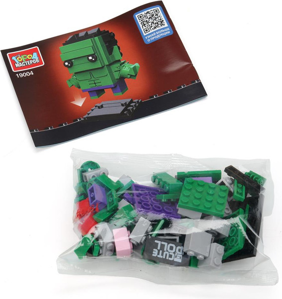 Конструктор Город мастеров Супергерои / 19004-ZH