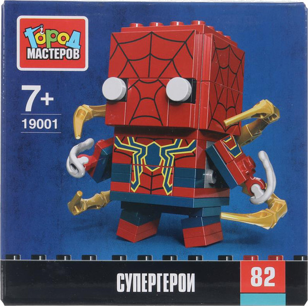 Конструктор Город мастеров Супергерои / 19001-ZH - фото