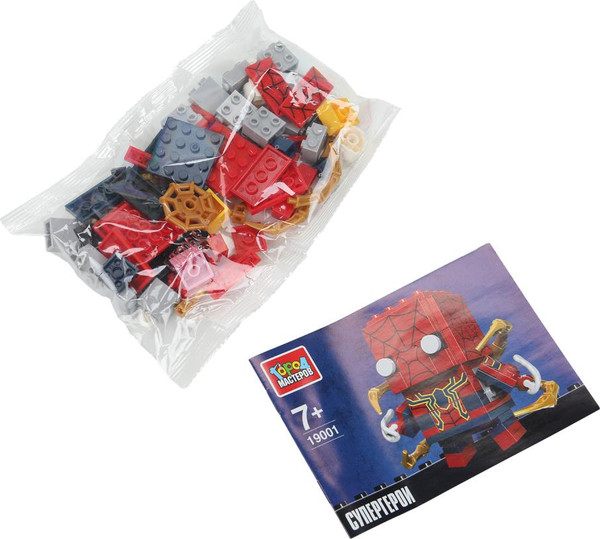 Конструктор Город мастеров Супергерои / 19001-ZH