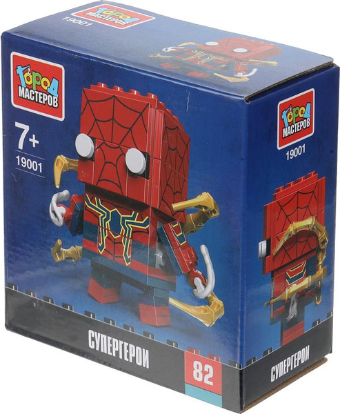 Конструктор Город мастеров Супергерои / 19001-ZH