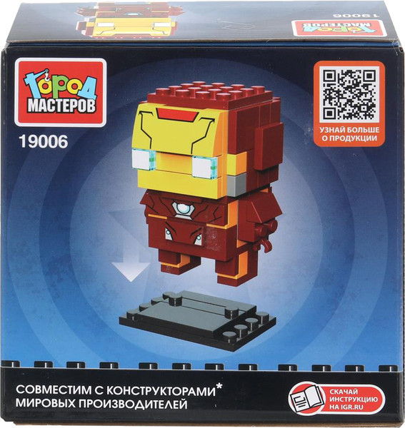 Конструктор Город мастеров Супергерои / 19006-ZH - фото