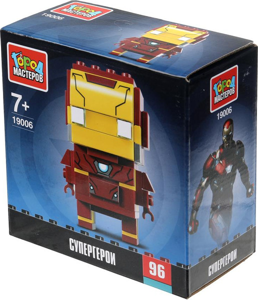 Конструктор Город мастеров Супергерои / 19006-ZH