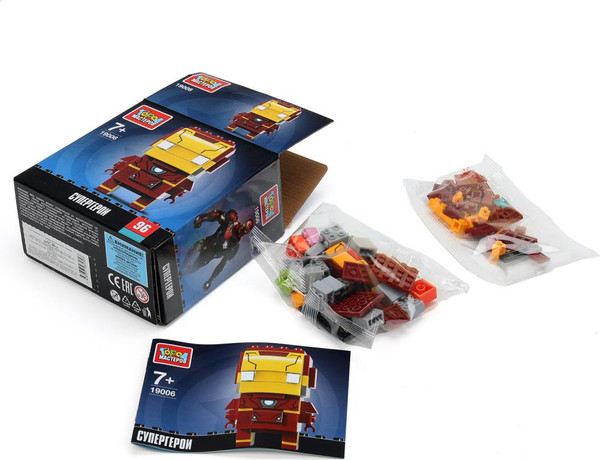 Конструктор Город мастеров Супергерои / 19006-ZH