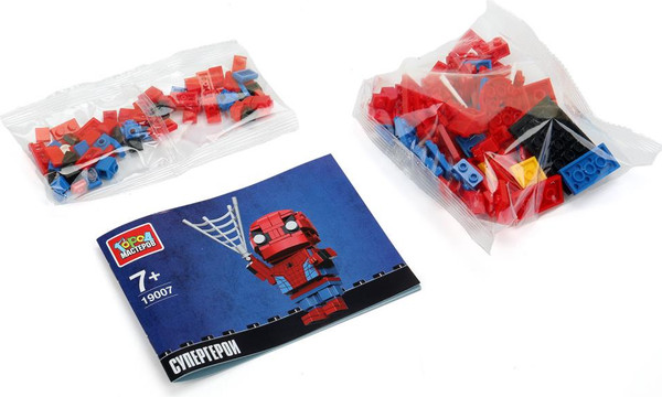 Конструктор Город мастеров Супергерои / 19007-ZH