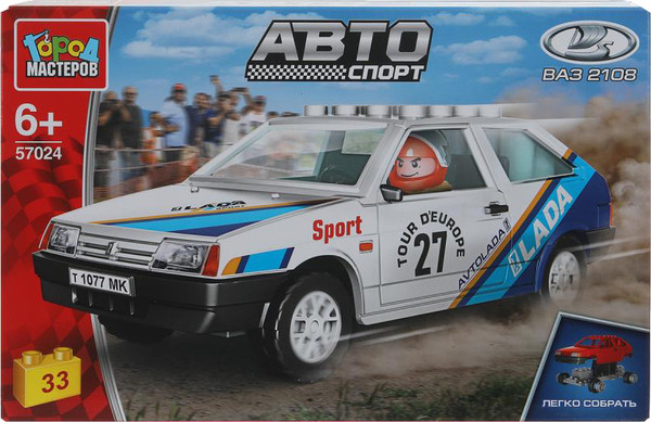 Конструктор Город мастеров ВА3-2108 Спорт / 57024-CY - фото