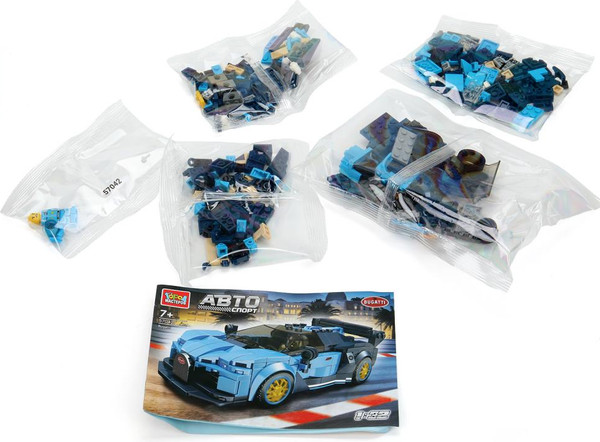 Конструктор Город мастеров Суперкар Bugatti / 57042-YD