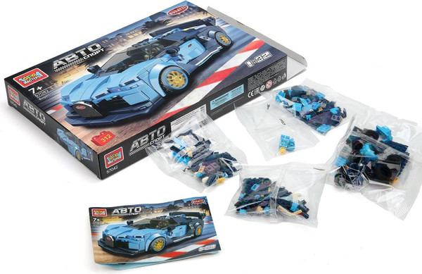 Конструктор Город мастеров Суперкар Bugatti / 57042-YD